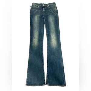 Rock & Republic Dark Wash Bootcut Jeans | Size 4 | Stretch